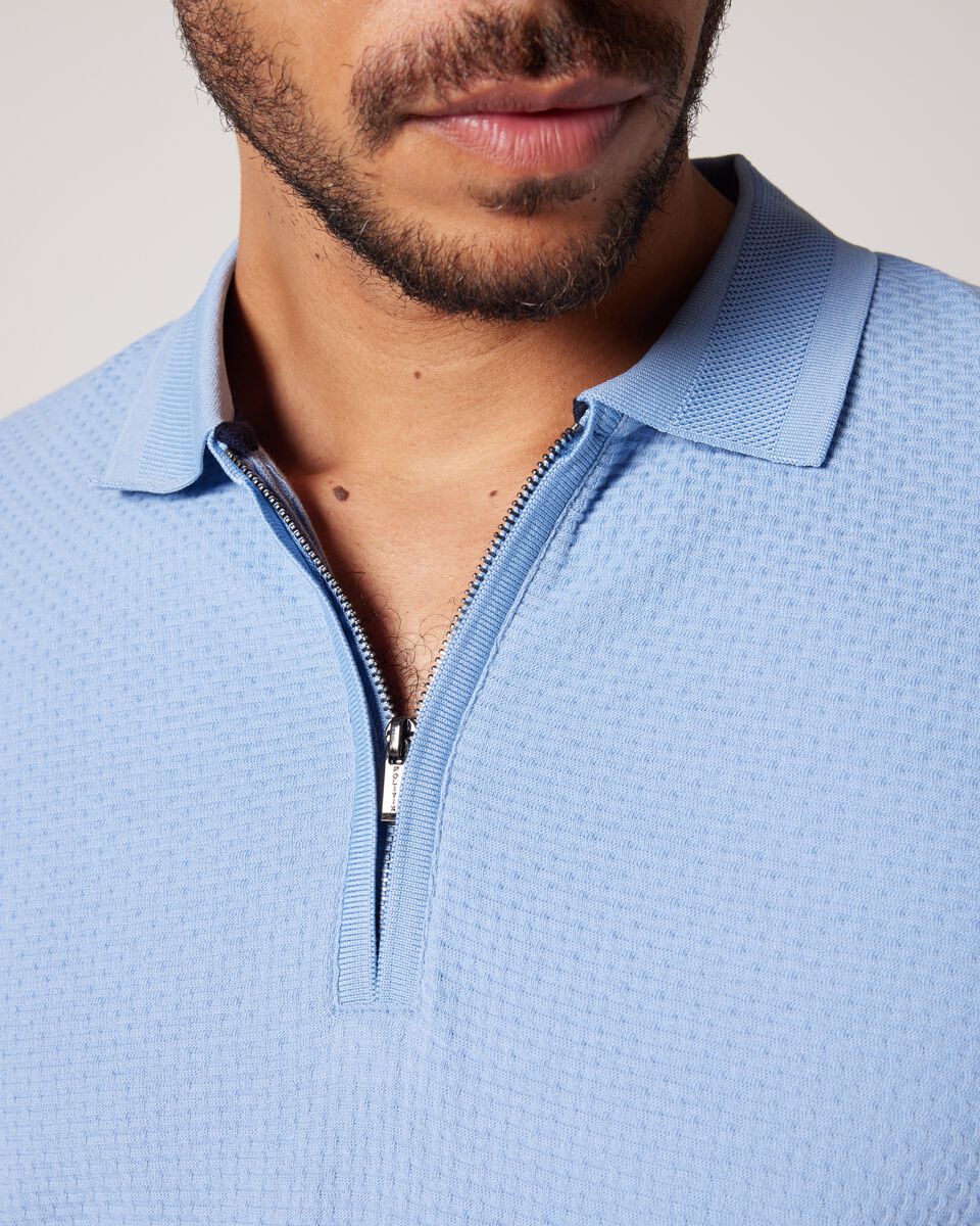 Jacquard Texture Polo 